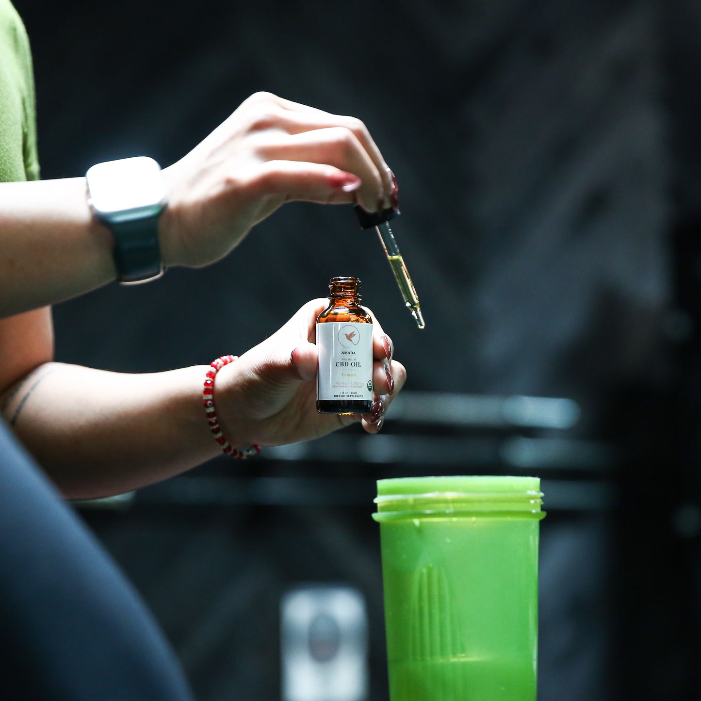 CBD Organic Tincture: Lemon flavor