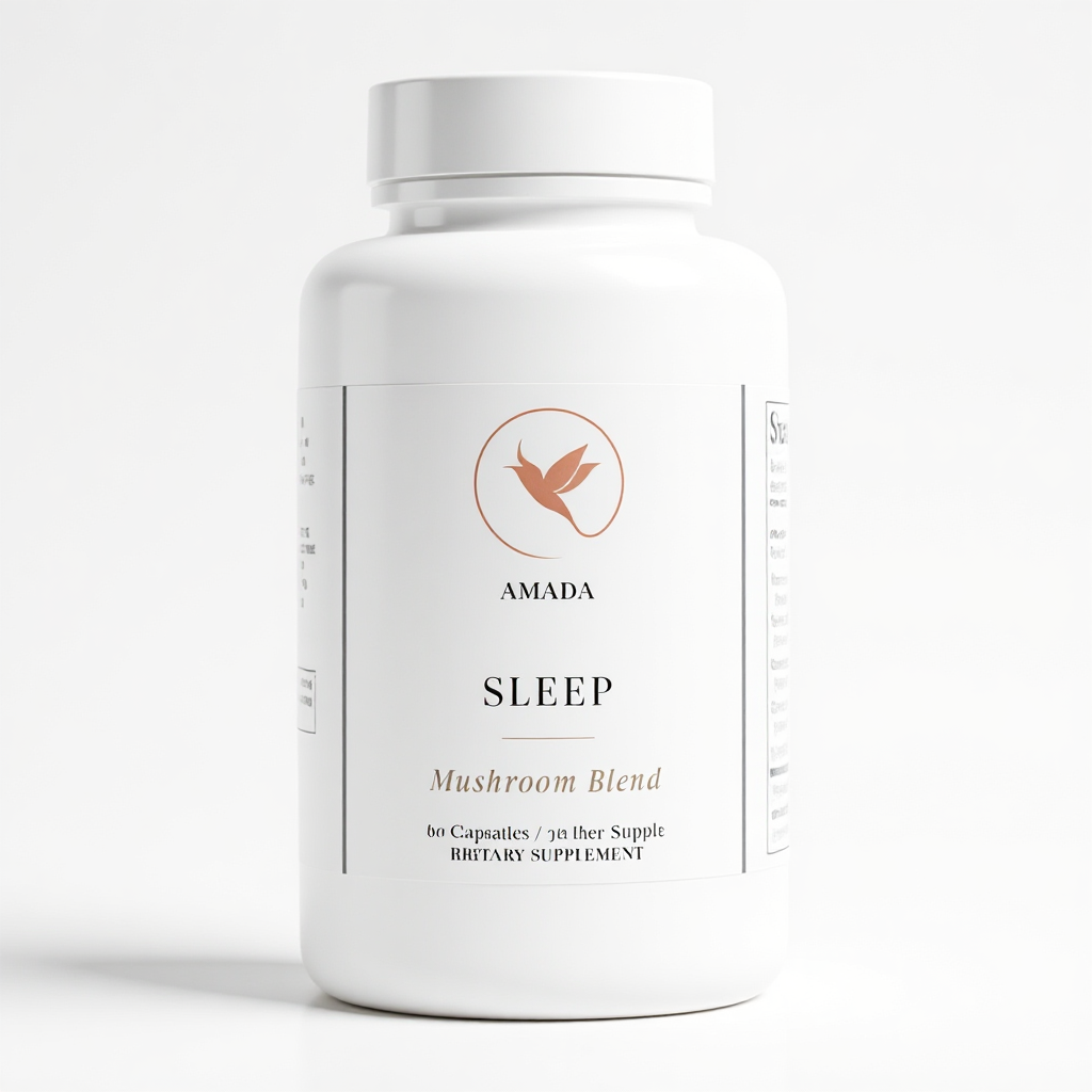 450mg Sleep Blend Mushroom Capsules