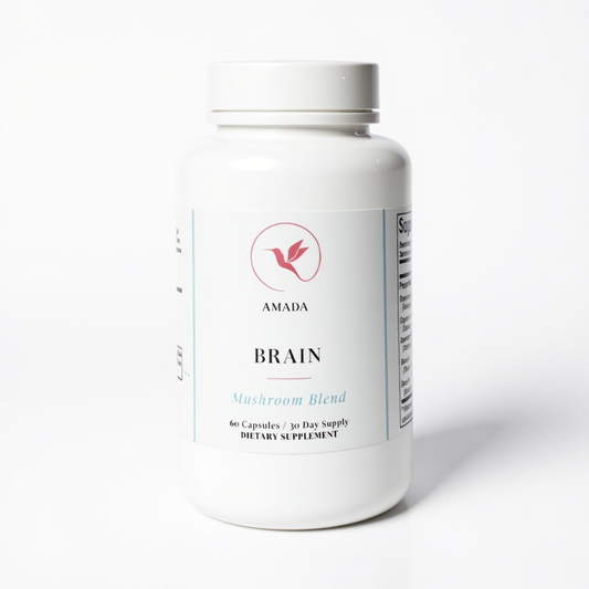 1000mg Brain Blend Mushroom Capsules